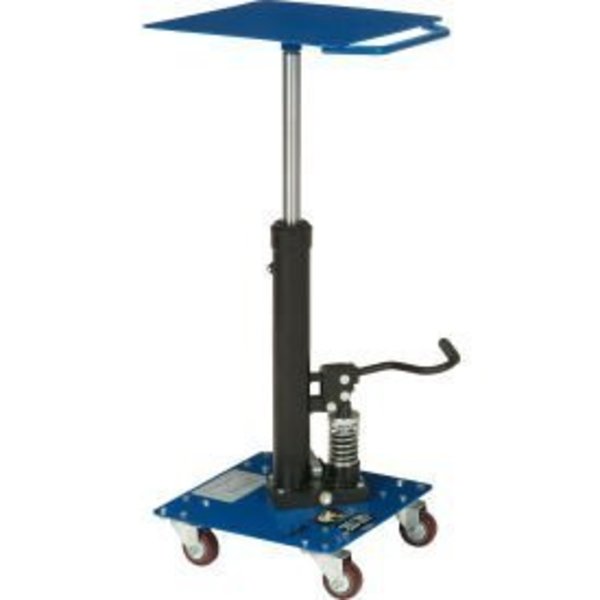 Global Equipment Global Industrial„¢ Work Positioning Post Lift Table Foot Control 200 Lb. Cap. 16x16 Platform MD0246